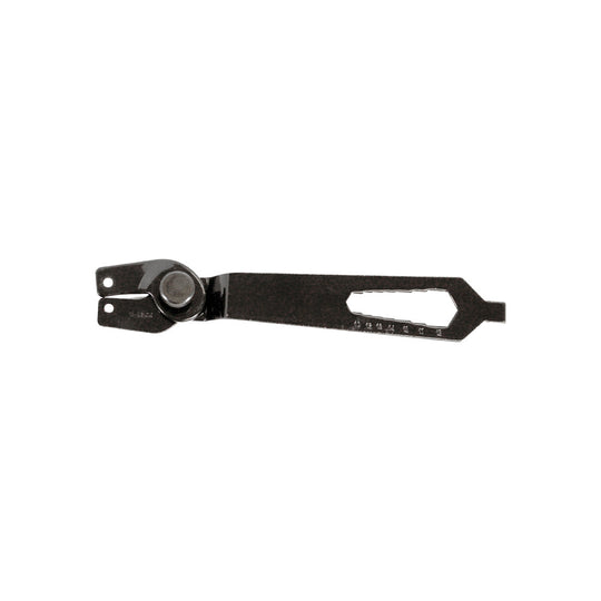 Abracs adjustable pin spanner with a black handle, designed for any angle grinder.
