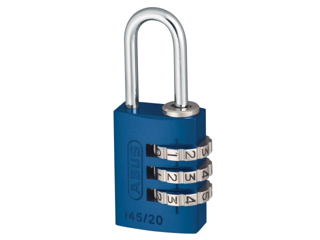 ABUS Mechanical 145 Series Aluminium Combination Padlock