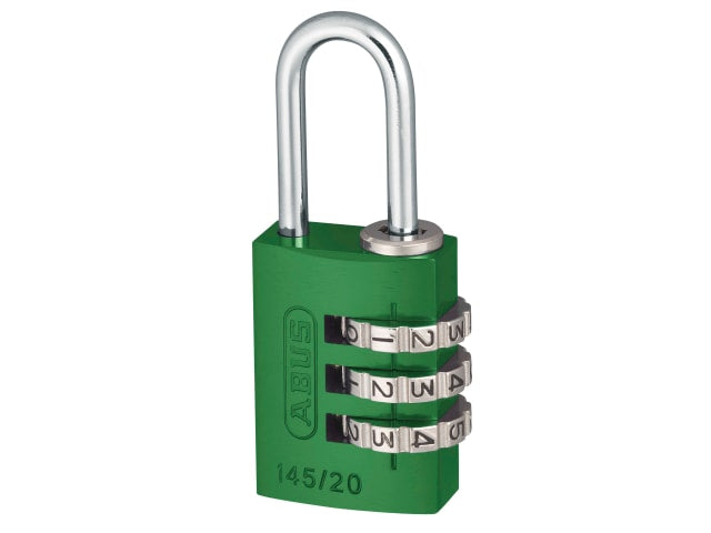 ABUS Mechanical 145 Series Aluminium Combination Padlock