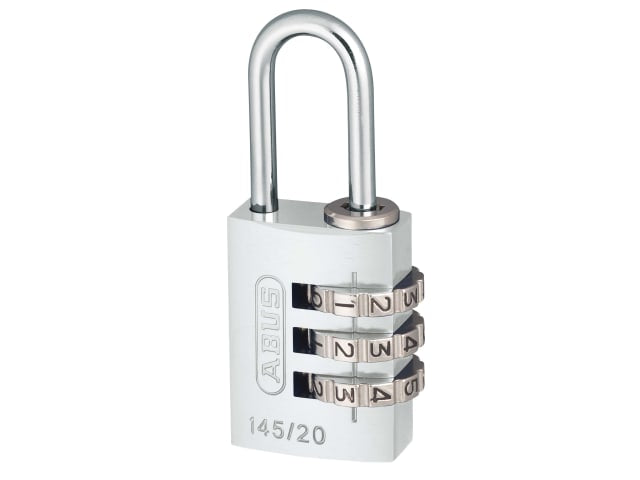 ABUS Mechanical 145 Series Aluminium Combination Padlock