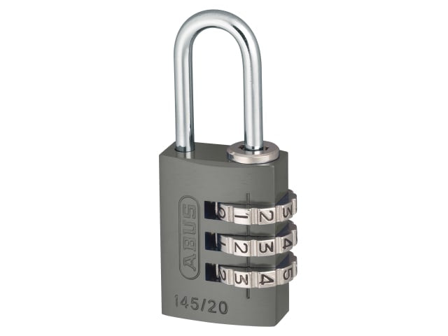 ABUS Mechanical 145 Series Aluminium Combination Padlock