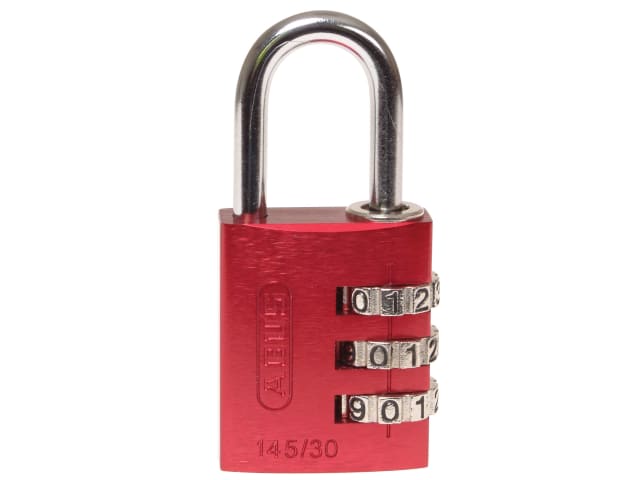 ABUS Mechanical 145 Series Aluminium Combination Padlock