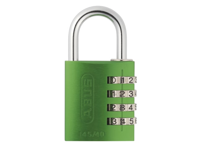 ABUS Mechanical 145 Series Aluminium Combination Padlock