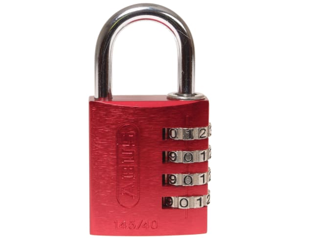 ABUS Mechanical 145 Series Aluminium Combination Padlock