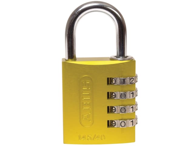 ABUS Mechanical 145 Series Aluminium Combination Padlock