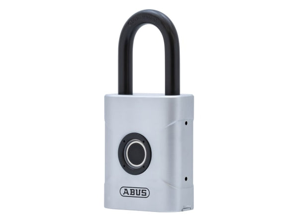 The larger ABUS 57/50 Touch padlock, offering robust security with advanced fingerprint recognition.