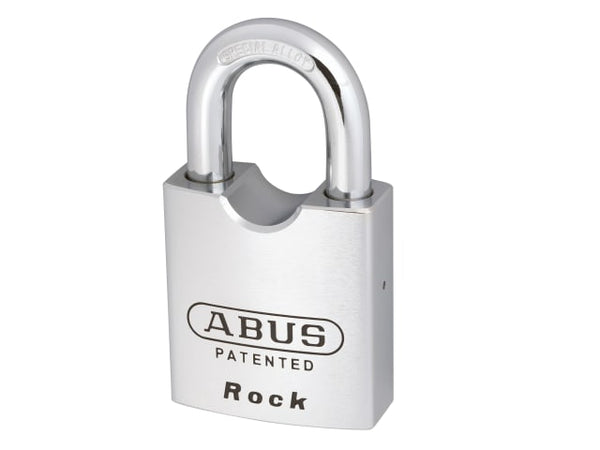 Carded ABUS 83/55C Rock hardened steel padlock for high-security applications.
