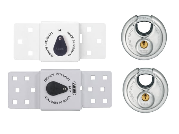 ABUS 86642 van lock set, a comprehensive security solution for commercial vehicles.