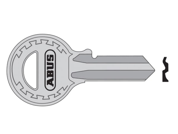 ABUS KB00681 key blank for the 84/40 40mm R series padlock.