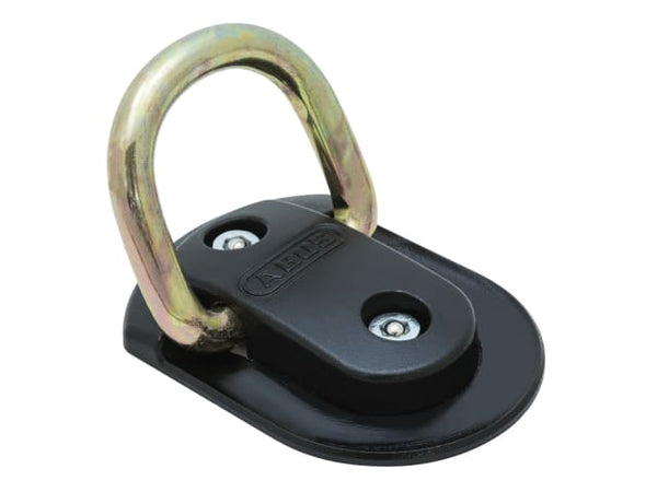 ABUS WBA 75 Granit wall and floor anchor with a hardened steel plate and shackle for security.