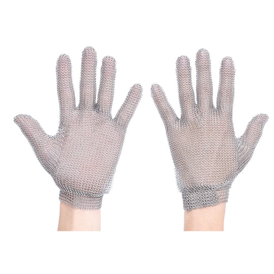 A single Portwest chainmail glove, model AC01SIR.