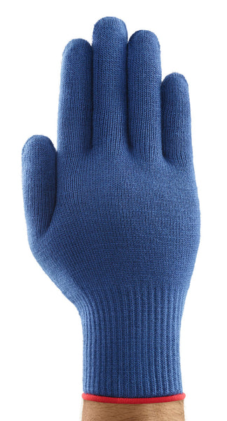 A single blue Ansell VersaTouch 78-102 thermal insulating glove.
