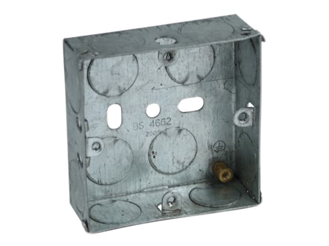 Axiom Electrical Metal Socket Box