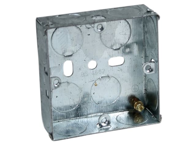 Axiom Electrical Metal Socket Box