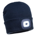 Portwest Rechargeable Twin LED Beanie - thumbnail 3