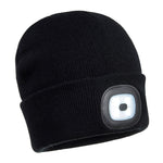 Portwest Beanie USB Rechargeable LED Head Light - thumbnail 1