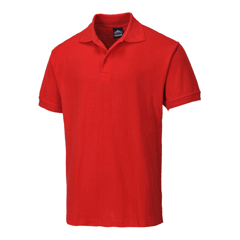 Portwest sweatshirt in rose red front view