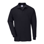 Portwest Genoa Long Sleeved Polo Shirt - thumbnail 1