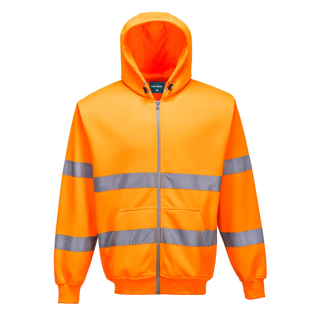 Portwest Hi-Vis Zipped Hoodie