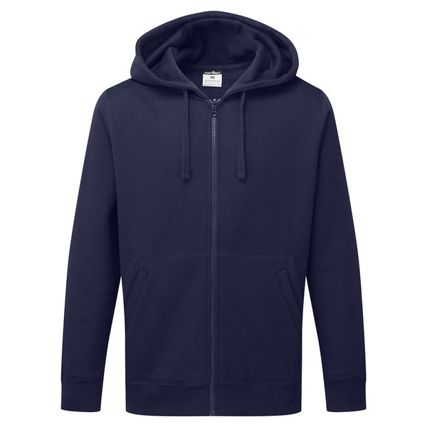 Portwest zip sweatshirt in navy with collar