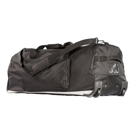 Black Portwest B909 travel trolley bag with wheels and telescopic handle.