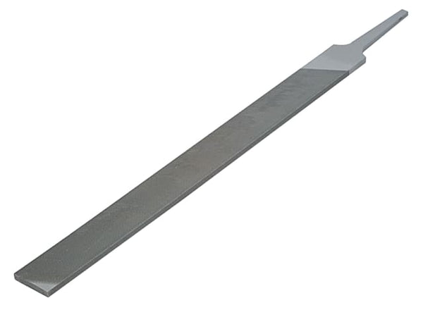 Unhandled Bahco parallel millsaw file showing the flat surface and teeth pattern.