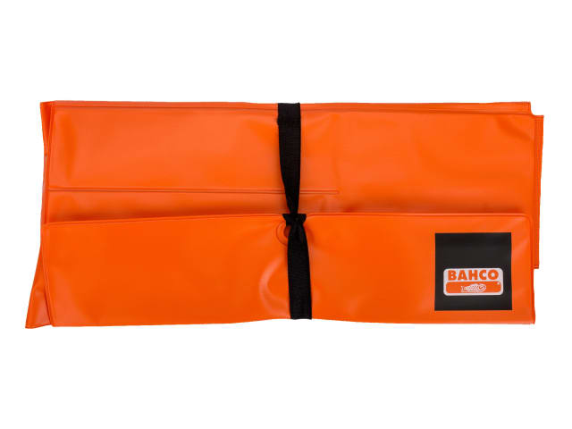Overhead view of the Bahco Ergo 3-piece file set with their ergonomic handles.