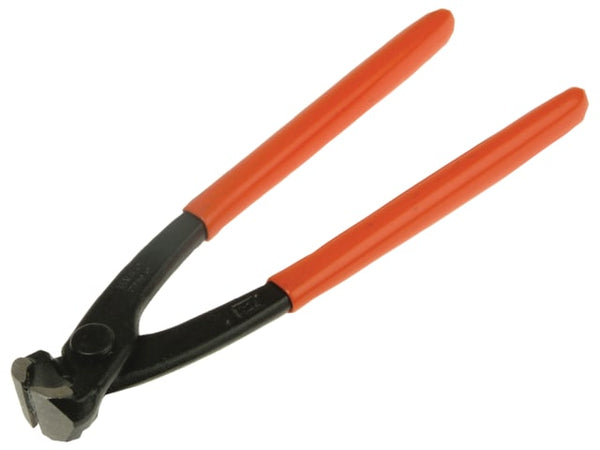 Bahco 2339D end cutter and fencing pliers with red handles, measuring 225mm.