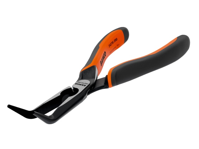 Bahco 2427G ERGO Bent Snipe Nose Pliers 160mm (6.1/4in)