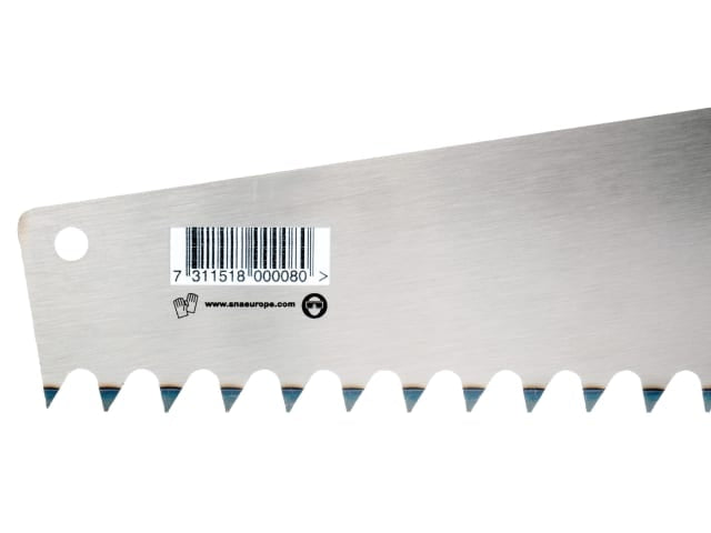 An angled view of the Bahco 256 ProfCut hardpoint block saw on a white background.