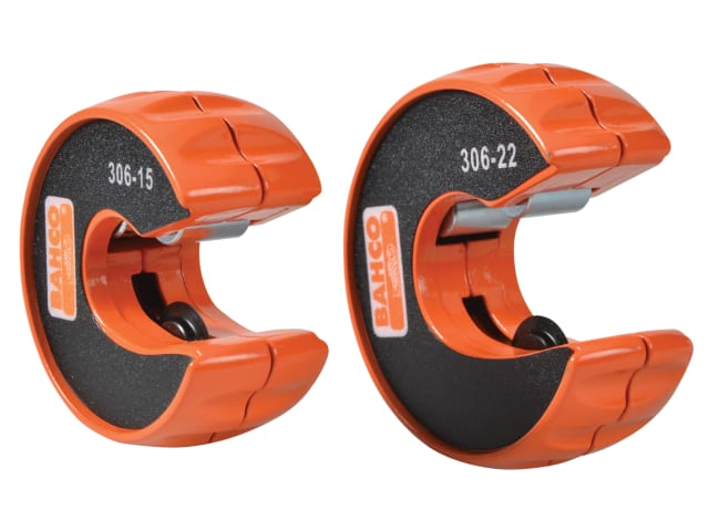 The Bahco Slice tube cutter shown in its branded blister pack packaging.