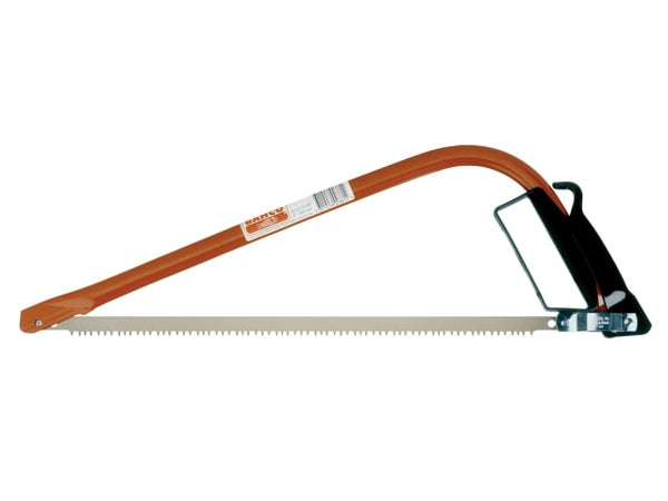 A 21-inch Bahco 331 bowsaw designed for cutting green wood in gardening.
