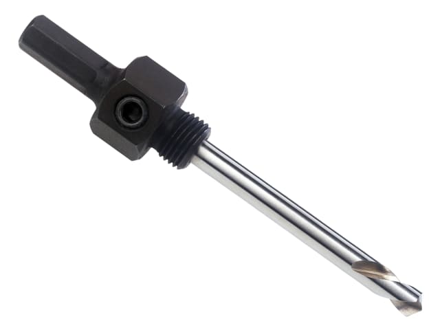 A Bahco 930 arbor featuring an 8.5mm shank, designed for use with 14-30mm holesaws.
