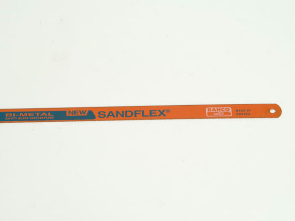 A versatile Bahco 3906 Sandflex hacksaw blade with 24 TPI, ideal for general-purpose metal cutting.