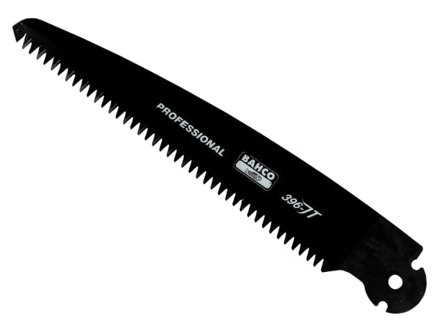 A replacement blade for the Bahco 396-JT folding saw, featuring sharp Japanese toothing.