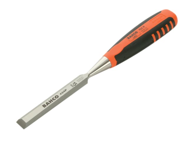 A 15mm bevel edge chisel from the Bahco 424-P series, designed for precision woodworking.