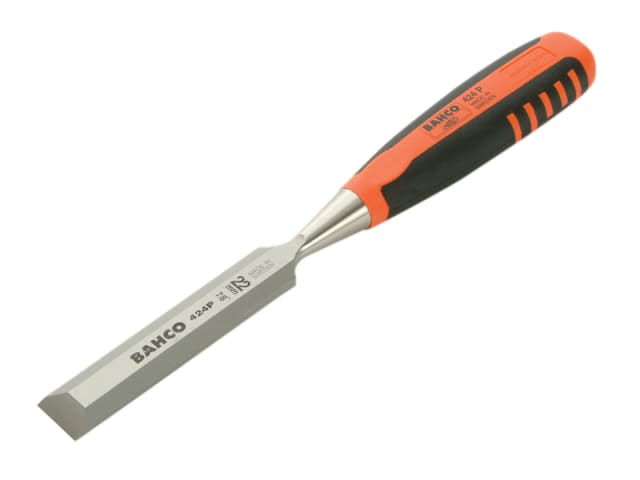 A 22mm chisel from the Bahco 424-P series, featuring a precision-ground cutting edge.