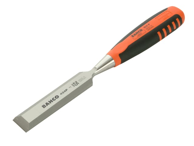 A 25mm chisel from the Bahco 424-P series, a versatile size for woodworking projects.