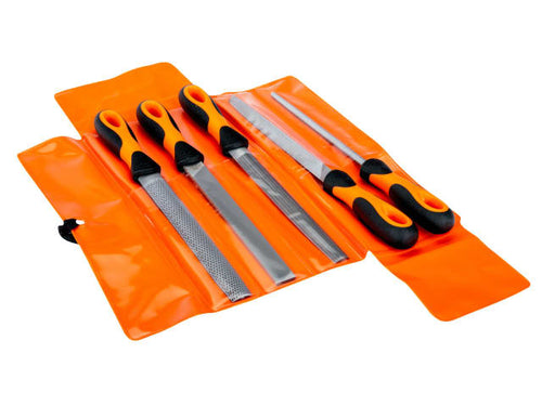 Bahco ERGO Engineering File & Rasp Set, 5 Piece