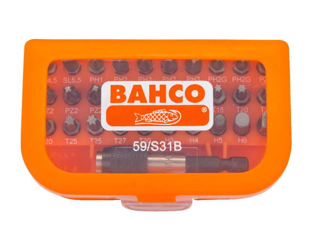 Bahco 59/S31 Bit Set, 31 Piece