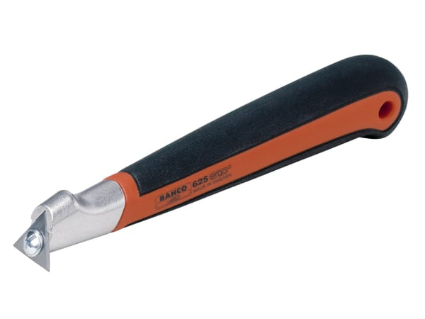 A Bahco 625 carbide-edged pocket scraper with a two-component handle and a slim design.