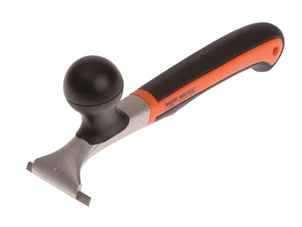A Bahco 665 carbide-edged heavy-duty paint scraper with a long two-component handle.