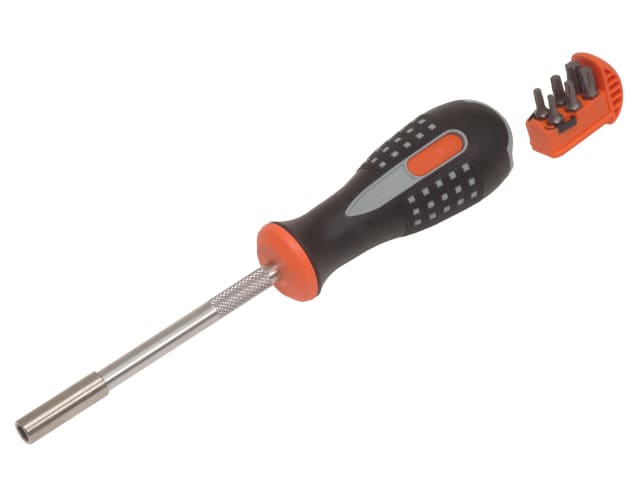 The six Torx bits included with the Bahco 808050T ratchet screwdriver.