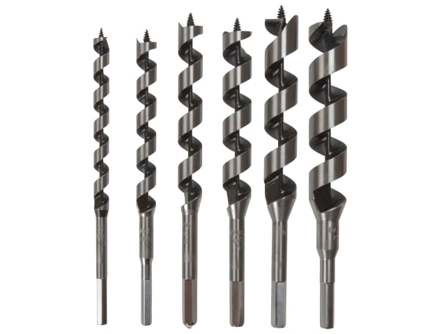 Bahco 9526 Combination Wood Auger Bit Set, 6 Piece 10-25mm