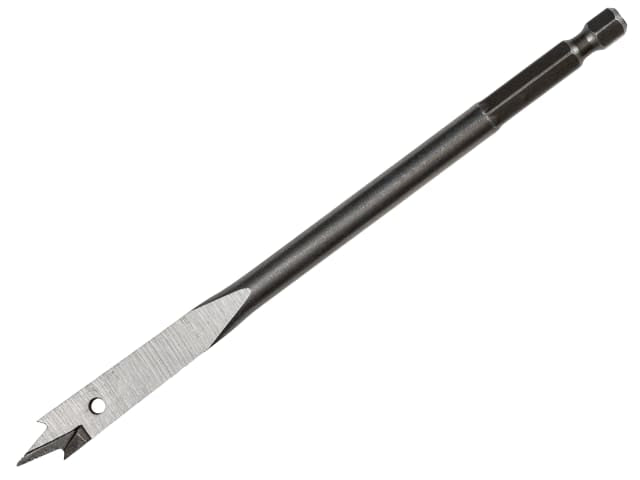 A Bahco 9629 series flat bit with a grooved head for fast chip removal.