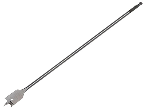 A Bahco 9631 long series flat bit for drilling deep holes with precision.