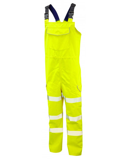 Leo Workwear Northam yellow hi-vis vest designed for enhanced safety in work environments