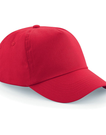 Bright royal Red Beechfield B10 original cuffed beanie.