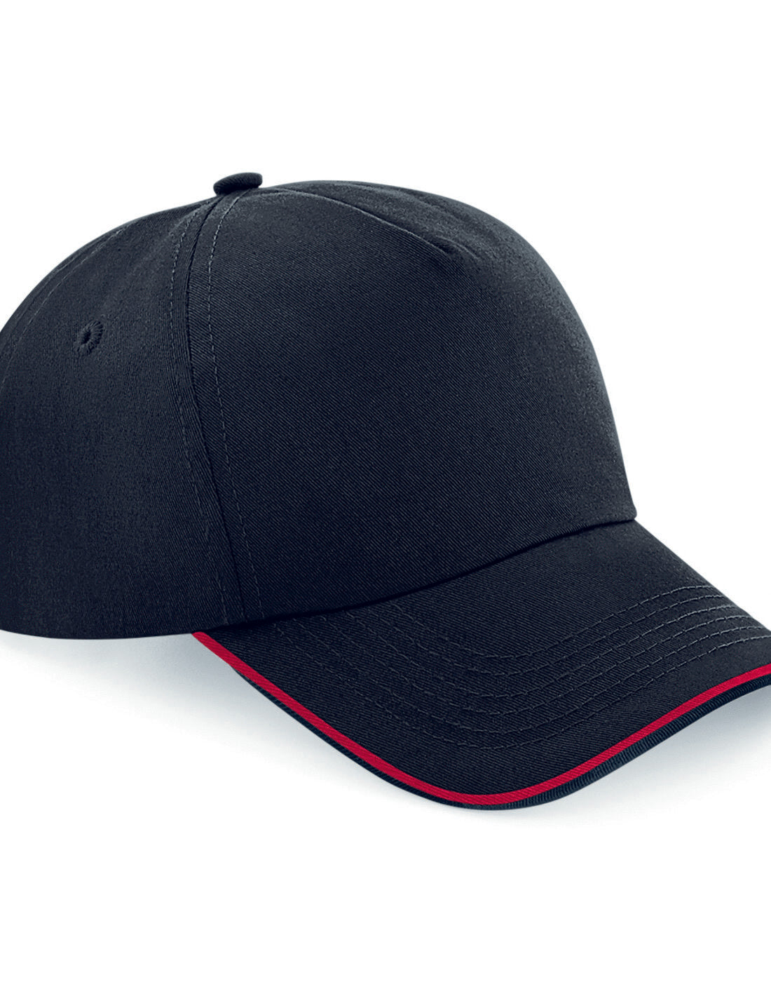 Beechfield Authentic 5 Panel Cap Piped Peak