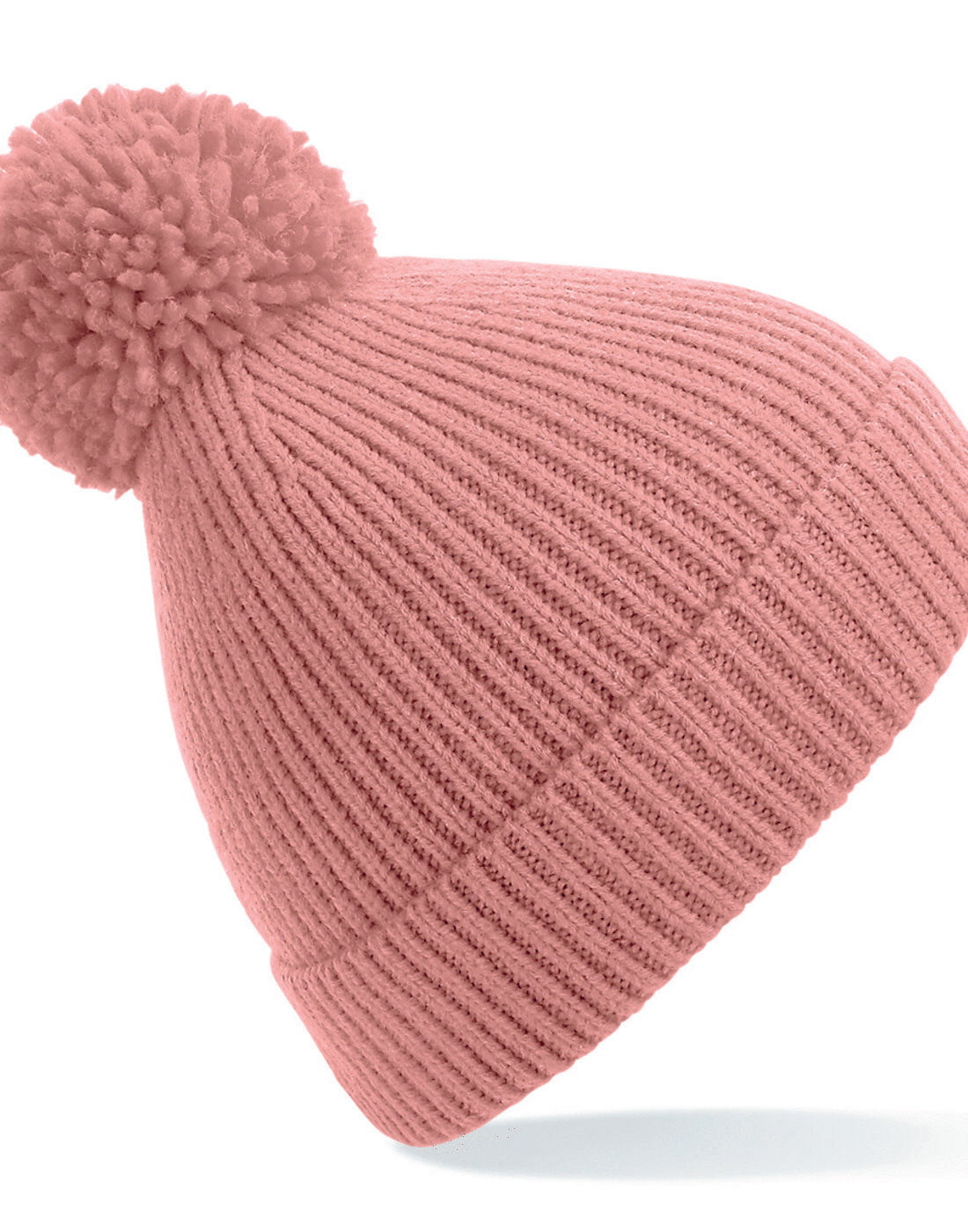 Beechfield Engineered Knit Pom Pom Beanie